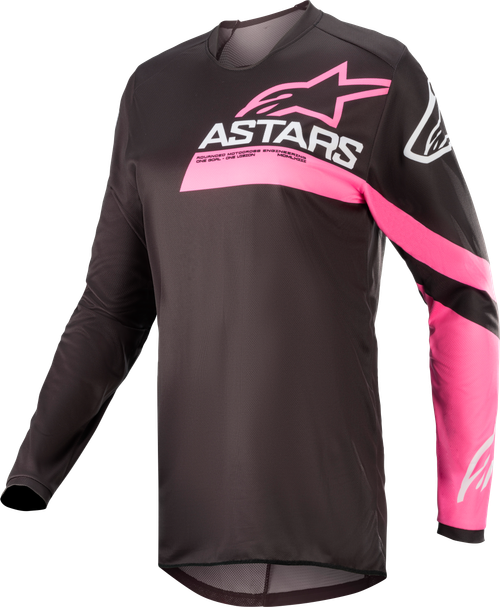 Alpinestars Stella Fluid Chaser Jersey Women’s Black/Pink Fluo Size XS