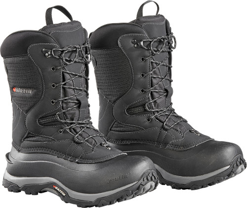 BAFFIN Summit Boots Black Size 11 with Waterproof Leather and Nylon Materials