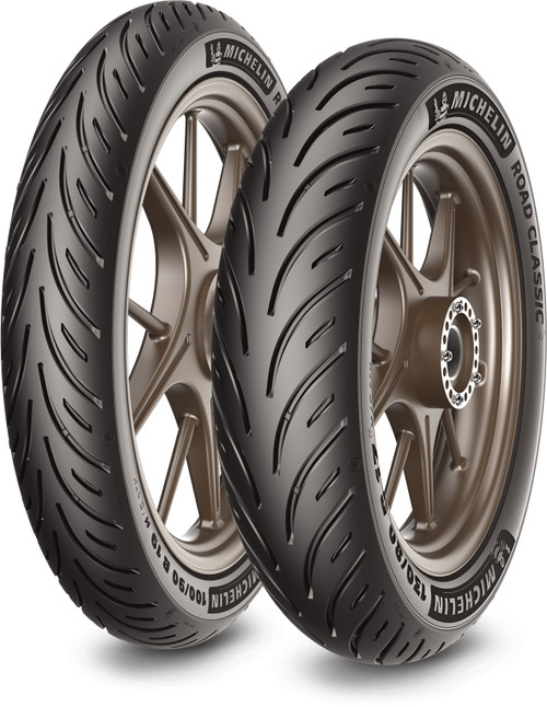 MICHELIN Road Classic Rear Tire 150/70B17 69V Bias TL for Classic Motorcycles