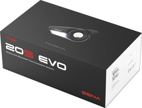 SENA 20S EVO HD Bluetooth Communication System with HD Quality Audio