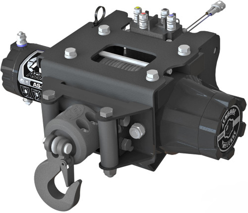KFI Assault Polaris Winch Kit 3500lb with Synthetic Rope - Part ASP-35