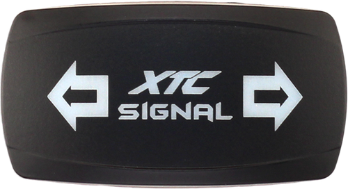 XTC Power Products SW00-00116022 Dash Switch Rocker Face Turn Signal Horizontal