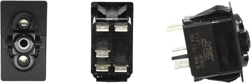 XTC Power Products SW11-BB000000 Dash Switch Body with Blue/Blue Illumination