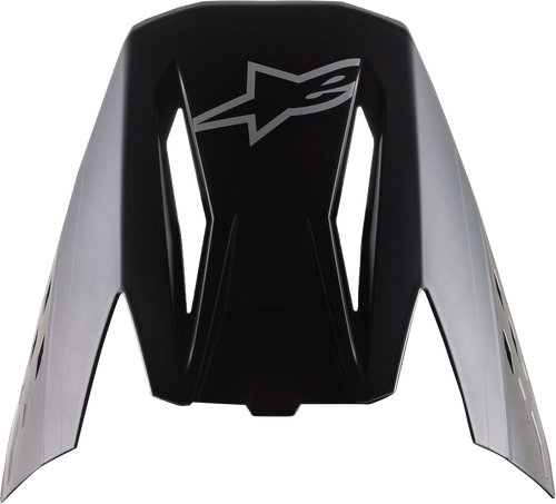 Alpinestars Visor S M5 Solid Matte Black - Part Number 8983021-110
