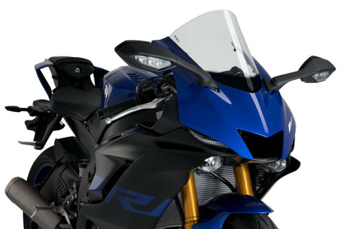 PUIG Windscreen R Racer Smoke for Yamaha - Part Number 3633H