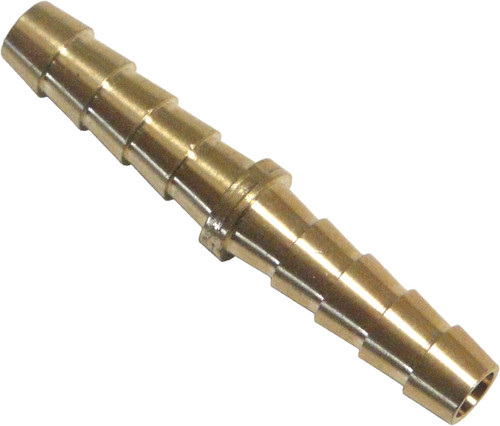 HELIX Brass Hose Splicer 1/4 Inch - Durable U.S.A Made Fittings