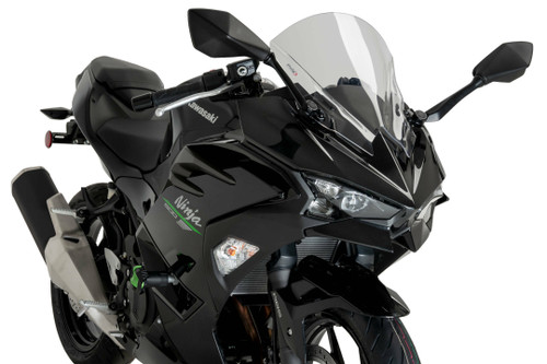 PUIG Windscreen Z Racing Clear for Kawasaki - Part Number 22015W