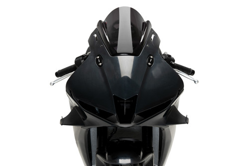PUIG Windscreen Z Racing Dark Smoke for Motorcycle - Part Number 21522F
