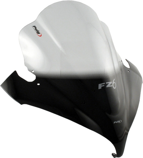 PUIG Windscreen Racing Smoke for Motorcycles - Part Number 1646H