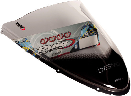 PUIG Windscreen Racing Smoke Part Number 4667H for Motorcycles
