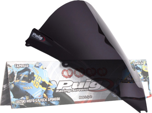 PUIG Windscreen Racing Dark Smoke for Motorcycles - Part 4945F
