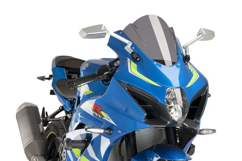 PUIG Windscreen Racing Dark Smoke for Suzuki - Part Number 9013F