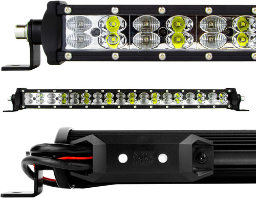 XK GLOW 20-inch RGBW Light Bar XK-BAR-20 with Bluetooth Control and Customizable Colors