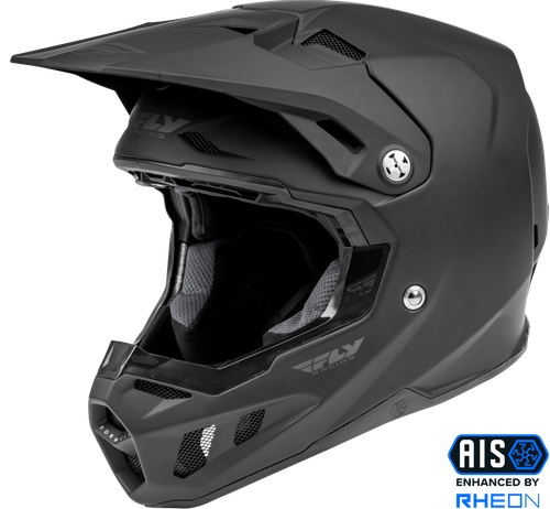 Fly Racing Formula CC Solid Helmet Matte Black Size Small