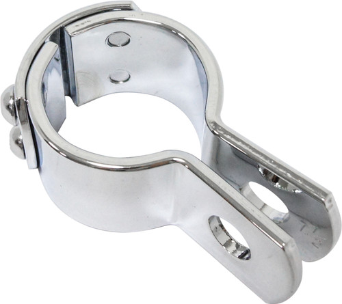 HardDrive 53-011 Three Piece Frame Clamp for 1 1/2 Inch Applications in Chrome