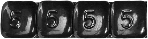 K&L Wheel Weights 5 Gram Black - 360 Piece Pack