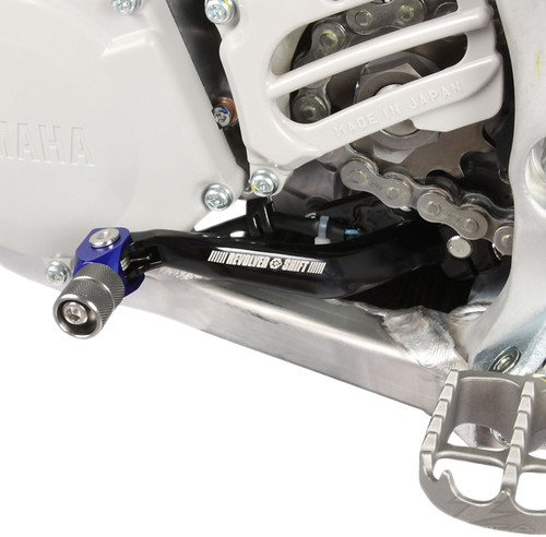 ZETA Revolver Shift Levers for Yamaha - Blue, Part ZE90-3316