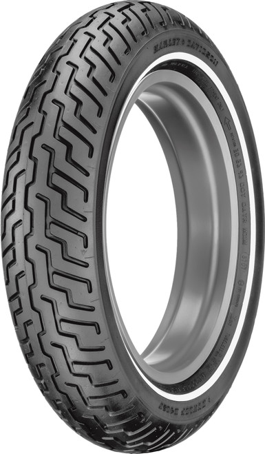 Dunlop D402 Front Motorcycle Tire - Mount 90B 16 Inch Bias Tire for Harley Touring