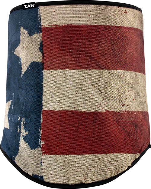 ZAN Sportflex Neck Warmer Patriot WFL408 – Mid-Weight UV Protection with Soft Fabric