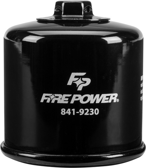 FIRE POWER PS129 Oil Filter – High-Performance Spin-On Oil Filter with M-Pleating and Heat-Resistant Anti-Drainback Valve