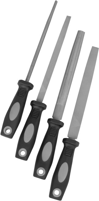 Performance Tool W5392 4-Piece File Set for Metal Shaping and Smoothing