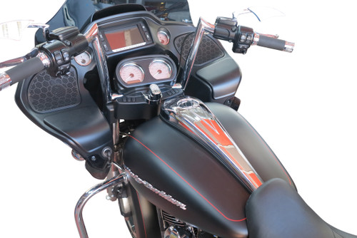 BAGGERNATION Dresser Dash Kit for 6-Gallon Tanks 2008 and Later – Chrome Finish