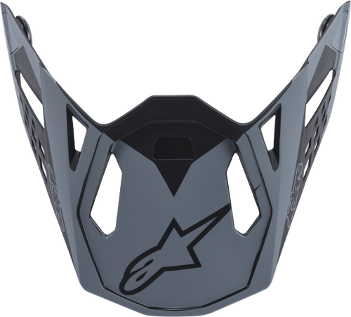 Alpinestars M10/M8 Helmet Visor Matte Meta Black - Durable and High-Quality Protective Gear