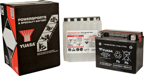 YUASA YUAM3RH2SIND Maintenance Free YTX12 BS Motorcycle and ATV Battery