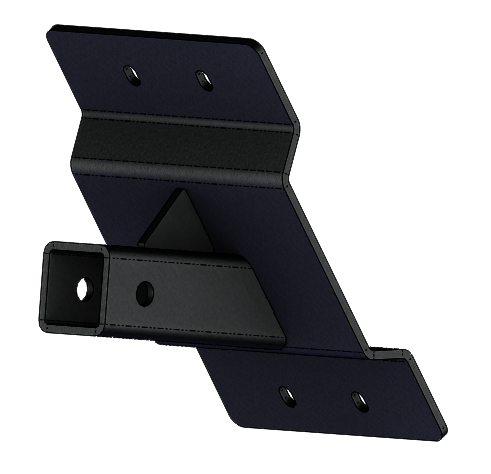 KFI Rear Receiver Hitch for Wildcat XX - Part Number 101635
