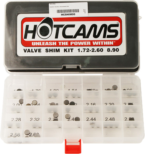 HOT CAMS Valve Shim Kit 69pc for KTM - Part HCSHIM00