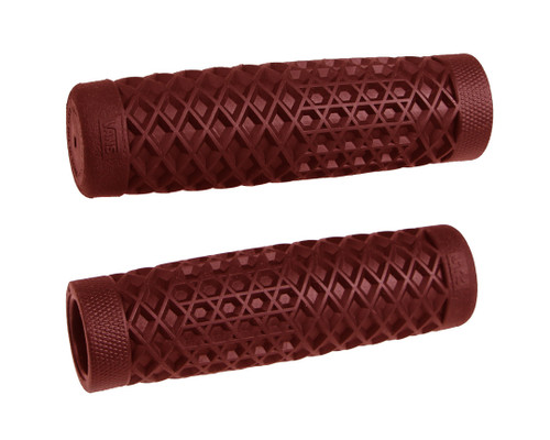 ODI Vans Cult Grips for 7/8 inch V-Twin & Café Motorcycles - Ox Blood, Part B02VTDR