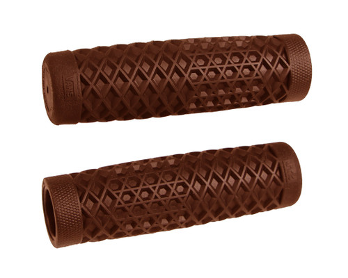 ODI Vans Cult V-Twin Grips Brown 7/8" – Classic Style for V-Twin and Café Motorcycles