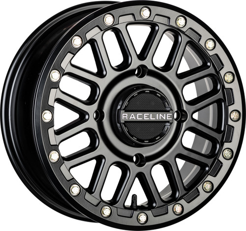 Raceline Podium Bdlk Wheel 14x7 - 4/137 Bolt Pattern, 5+2 Offsets, Black