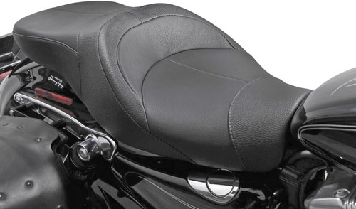 Danny Gray FA-DGE-0314 Tourist Leather XL 04 21 Motorcycle Seat with IST Technology