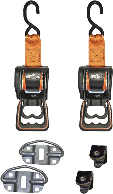 LOCK AND LOAD BK202 Rear Ratchet Strap System for Secure Transport