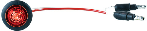 GROTE Micronova Round LED Red Marker Light with Grommet Mount - Part 49322