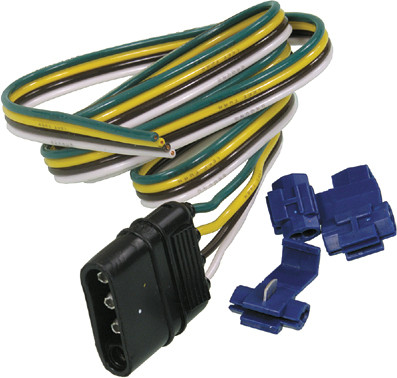 Hopkins 48-inch 4-Wire Trailer End Connector Part #48125