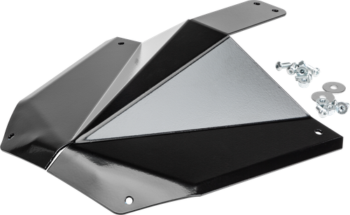 STRAIGHTLINE Gen5 Front Bumper Skid Plate Black Part 183-242 for Enhanced Snow Performance