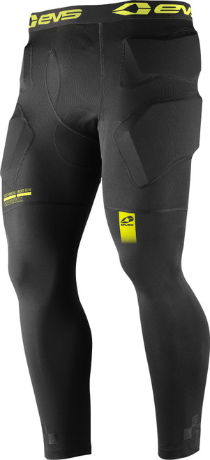 EVS TUGBOTIMP3/4-BK-XL Black 3/4 Length Compression Motorcycle Pants with Removable Pads