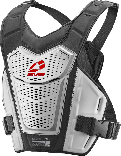 EVS Revo 4 Roost Guard White Large/X-Large - Lightweight Impact and Roost Protection