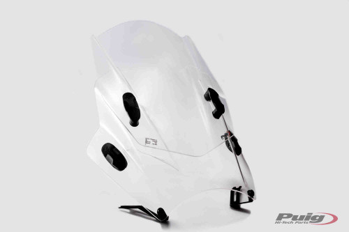 PUIG Windscreen Up & Down Clear for Naked Bikes - Part #2193W