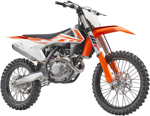 NEW-RAY Replica 1:12 Scale KTM 450SX-F Orange Race Bike Model (Part #57943)