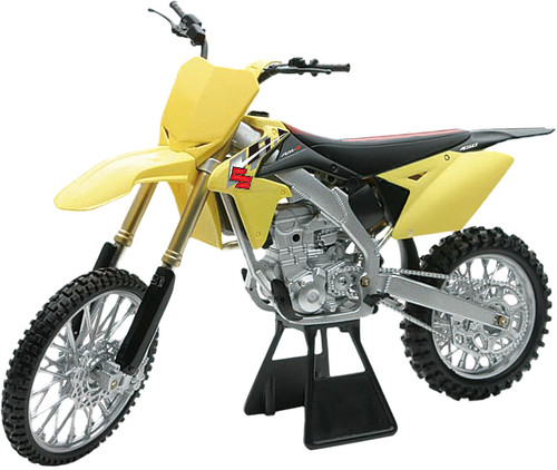 NEW-RAY Replica 1:6 Race Bike 14 Suzuki RMZ450 Yellow Model