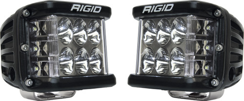 RIGID D-SS Series Pro Driving Standard Mount Light Pair – Versatile Wide-Beam LED Lighting for A-Pillars, Fog Lights, and Motorcycles