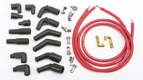 Moroso 28621 Ultra 40 Spark Plug Wire Set for Harley-Davidson® – Red, 8.65mm Diameter