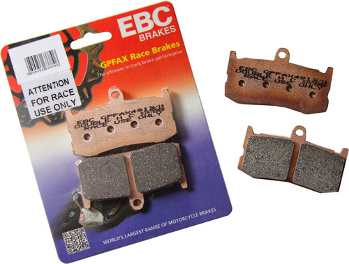 EBC GPFAX Race-Only Sintered Brake Pads – High Friction Road Race Performance