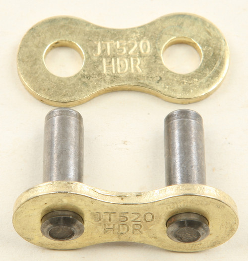 JT Master Link HDR Rivet 520 Gold and Black - Part Number JTC520HDRGBRL