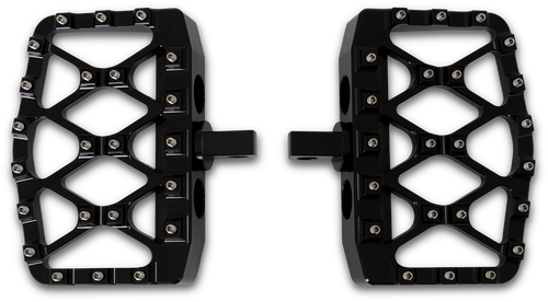 Burly Brand Mx Evolution Mini Floorboards XL for Dyna Touring Passengers - Part B13-1018B