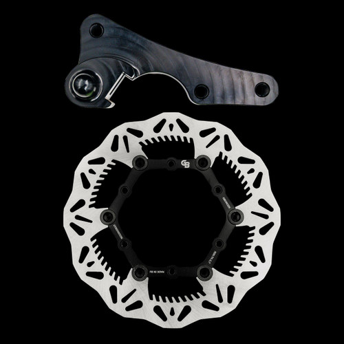 GBRAKES 270 Oversize Front Rotor Kit with High Carbon 420 Stainless Steel GBrakes Rotor