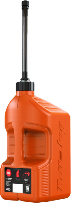 Tuff Jug Utility Container with Autostop Spout - 5 Gallon Orange